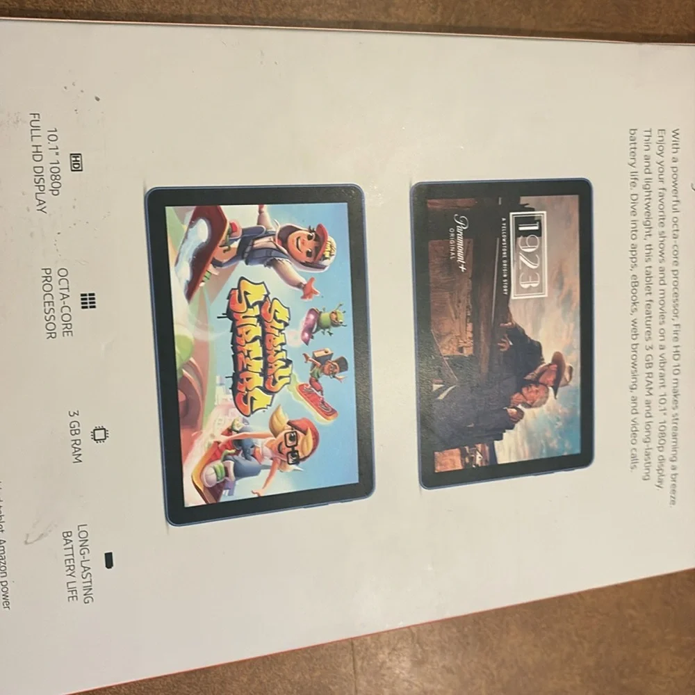 Fire Hd10 tablet